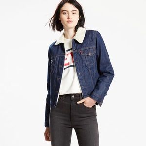 Levi’s Denim Trucker Sherpa Jacket